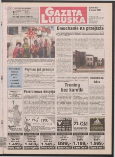 Gazeta Lubuska R. XLVII, nr 283 (3 grudnia 1998). - Wyd 1