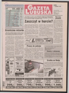 Gazeta Lubuska R. XLVII, nr 294 (16 grudnia 1998). - Wyd 1