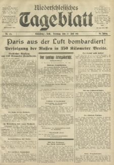 Niederschlesisches Tageblatt, no 175 (Sonntag, den 29, Juli 1917)