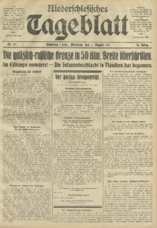 Niederschlesisches Tageblatt, no 177 (Mittwoch, den 1. August 1917)