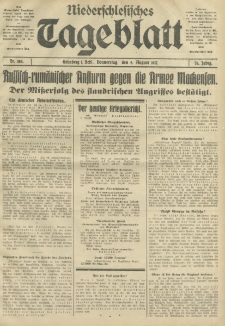 Niederschlesisches Tageblatt, no 184 (Donnerstag, den 9. August 1917)