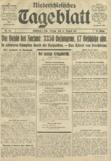 Niederschlesisches Tageblatt, no 185 (Freitag, den 10. August 1917)