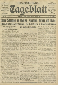 Niederschlesisches Tageblatt, no 191 (Freitag, den 17. August 1917)