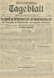 Niederschlesisches Tageblatt, no 196 (Donnerstag, den 23. August 1917)