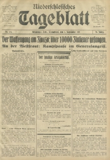 Niederschlesisches Tageblatt, no 204 (Sonnabend, den 1. September 1917)