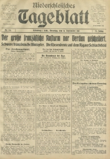 Niederschlesisches Tageblatt, no 212 (Dienstag, den 11. September 1917)