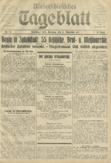 Niederschlesisches Tageblatt, no 224 (Dienstag, den 25. September 1917)