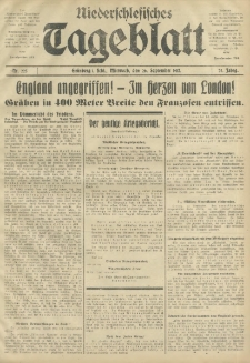 Niederschlesisches Tageblatt, no 225 (Mittwoch, den 26. September 1917)
