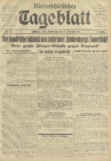 Niederschlesisches Tageblatt, no 226 (Donnerstag, den 27. September 1917)