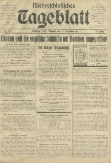 Niederschlesisches Tageblatt, no 229 (Sonntag, den 30. September 1917)