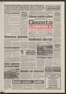 Gazeta Lubuska : dawniej Zielonogórska-Gorzowska R. XLIII [właśc. XLIV], nr 239 (13 października 1995). - Wyd. 1