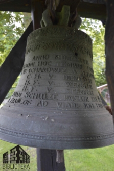 Przęślice (kościół filialny) - dzwon (datowanie 1727)