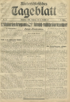 Niederschlesisches Tageblatt, no 247 (Sonntag, den 21. Oktober 1917)