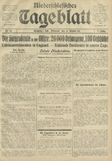 Niederschlesisches Tageblatt, no 249 (Mittwoch, den 24. Oktober 1917)