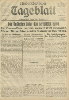Niederschlesisches Tageblatt, no 263 (Freitag, den 9. November 1917)