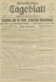Niederschlesisches Tageblatt, no 269 (Freitag, den 16. November 1917)