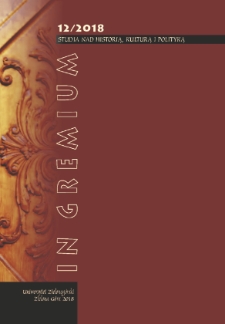 In Gremium : studia nad historią, kulturą i polityką, tom 12