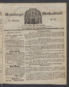 Grünberger Wochenblatt, No. 99. (11. Dezember 1856)