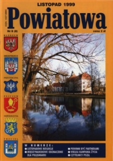 Powiatowa, nr 8 (8) (listopad 1999)