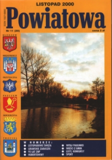 Powiatowa, nr 11 (20) (listopad 2000)