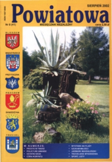 Powiatowa: miesięcznik niezależny, nr 8 (41) (sierpień 2002)
