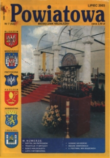 Powiatowa: miesięcznik niezależny, nr 7 (52) (lipiec 2003)