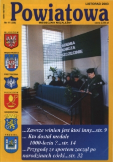 Powiatowa: miesięcznik niezależny, nr 11 (56) (listopad 2003)