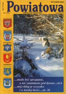 Powiatowa: miesięcznik niezależny, nr 1 (58) (styczeń 2004)