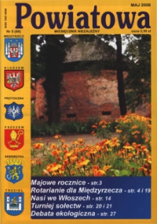 Powiatowa: miesięcznik niezależny, nr 5 (86) (maj 2006)