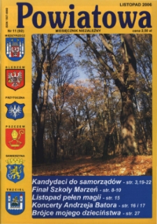 Powiatowa: miesięcznik niezależny, nr 11 (92) (listopad 2006)