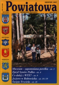 Powiatowa: miesięcznik niezależny, nr 8 (101) (sierpień 2007)