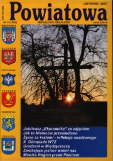 Powiatowa: miesięcznik niezależny, nr 11 (104) (listopad 2007)