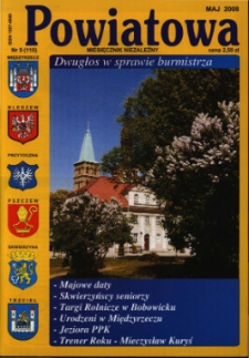 Powiatowa: miesięcznik niezależny, nr 5 (110) (maj 2008)