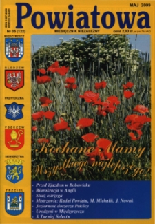 Powiatowa: miesięcznik niezależny, nr 5 (122) (maj 2009)
