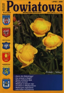 Powiatowa: miesięcznik niezależny, nr 7 (124) (lipiec 2009)