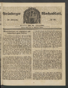 Grünberger Wochenblatt, No. 80. (4. Oktober 1860)