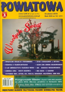Powiatowa, nr 12 (211) (grudzień 2016)