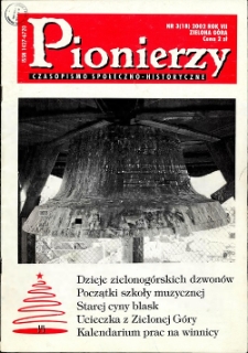 Pionierzy: czasopismo społeczno - historyczne, R. 7, 2002, nr 3 (18)