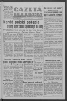 Gazeta Lubuska : organ Komitetu Wojew&oacute;dzkiego Polskiej Zjednoczonej Partii Robotniczej R. III Nr 191 (13 lipca 1950). - Wyd. ABCDEFG