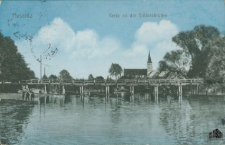 Międzyrzecz / Meseritz; Partie an der Schlossbr&uuml;cke