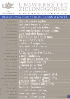 Uniwersytet Zielonog&oacute;rski, 2013, nr 7 (październik)