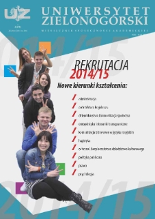 Uniwersytet Zielonog&oacute;rski, 2009, nr 14 (luty)
