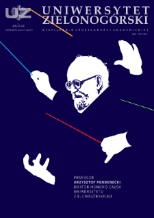 Uniwersytet Zielonog&oacute;rski, 2014, nr 4/5 (kwiecień-maj)