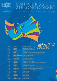 Uniwersytet Zielonog&oacute;rski, 2015, nr 3 (marzec)