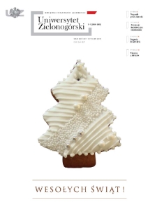 Uniwersytet Zielonogórski, 2017/2018, nr 9/1 (grudzień-styczeń)