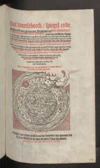 Dat Wereltboeck Spiegel ende Beeltenisse des gheheelen Aerthodems [...]