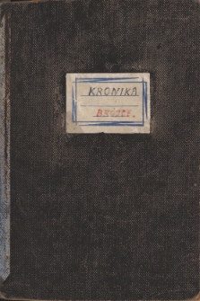 Kronika Szkoły Podstawowej w Brójcach - lata 60.