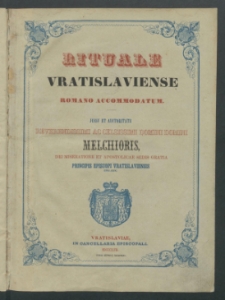Rituale Vratislaviense romano accommodatum