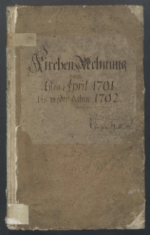 Kirchen Rechnung vom 1791-1792