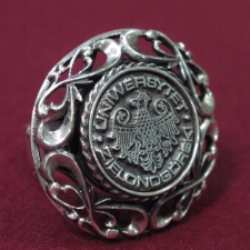 Pierścień rektora Uniwersytetu Zielonog&oacute;rskiego